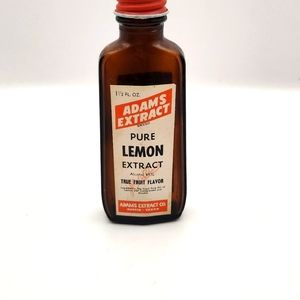 Vintage Adam's Pure Lemon Extract